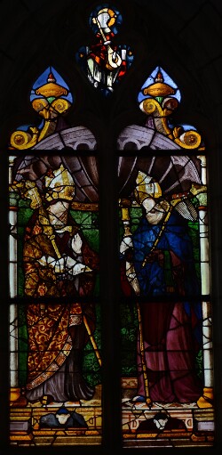 Vitrail de l'église Saint-Venant de Ballan-Miré - baie 8