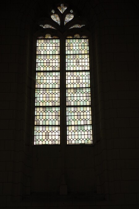 Vitrail de l'église Saint-Jean-Baptiste de Montrésor - baie 6