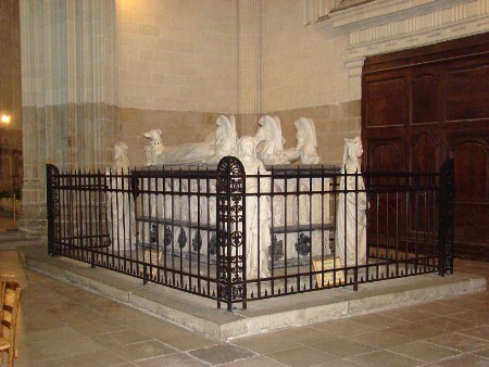 Tombeau de François II et Marguerite de Foix