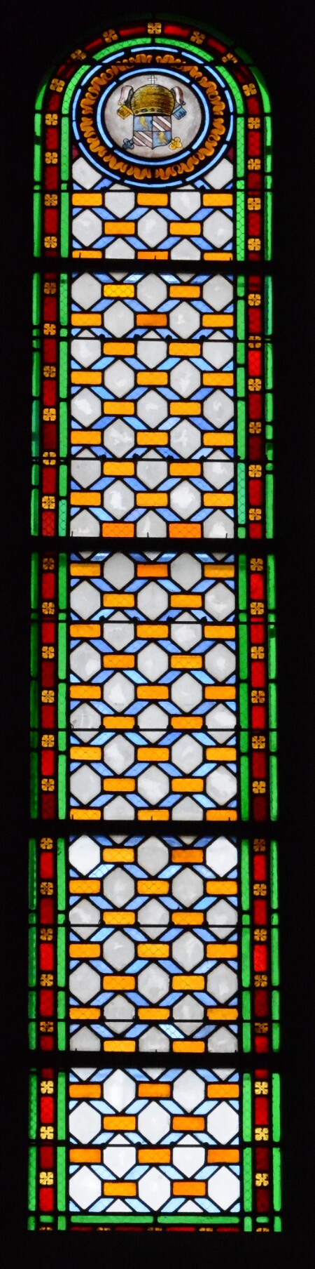 Vitrail de l'église Saint-Vincent à Neuvy-le-Roi - baie 10