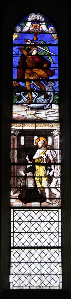 Vitrail de l'église Saint-Martin de Semblançay - baie 2