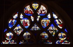 Vitrail de l'église Saint-Jean-Baptiste de Baillou - baie 14