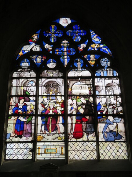 Vitrail de l'église Saint-Bonnet de Bourges - baie 2