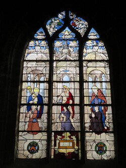 Vitrail de l'église Saint-Bonnet de Bourges - baie 6