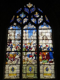 Vitrail de l'église Saint-Bonnet de Bourges - baie 4