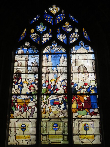 Vitrail de l'église Saint-Bonnet de Bourges - baie 4