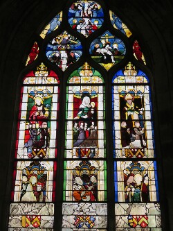 Vitrail de l'église Saint-Bonnet de Bourges - baie 5