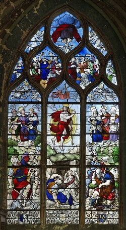 Vitrail de l'église Saint-Bonnet de Bourges - baie 7