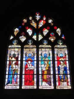 Vitrail de la cathédrale Saint-Étienne de Bourges - baie 35