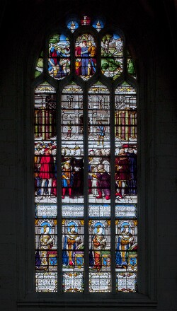 Vitrail de la Sainte-Chapelle de Champigny-sur-Veude - baie 7