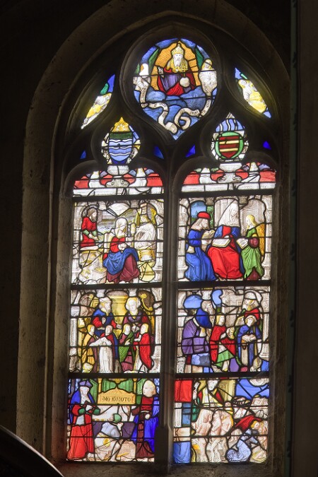 Vitrail de l'église Saint-Aignan de Chartres - baie 14