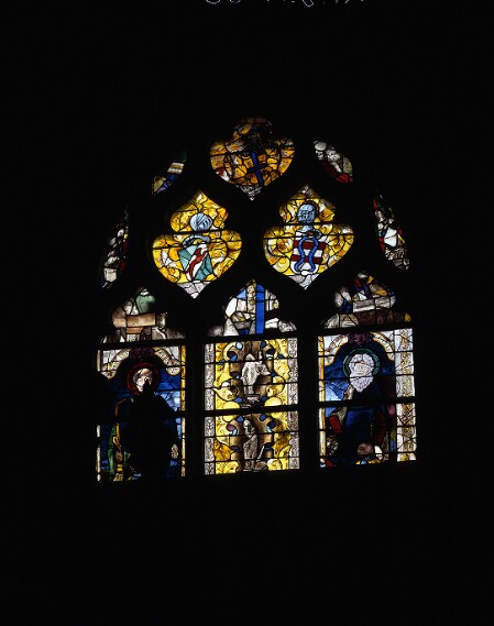 Vitrail de l'église Saint-Vincent de Cour-sur-Loire - baie 2