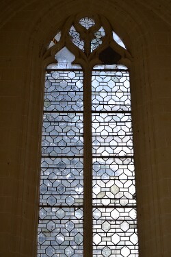 Vitrail de la chapelle Sainte-Anne du château d'Ussé - baie 11